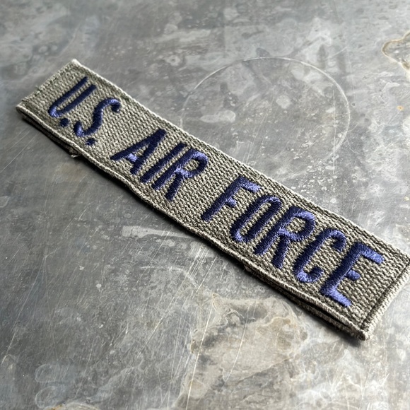 U.S. AIR FORCE embroidered tape patch - vintage - Picture 5 of 10